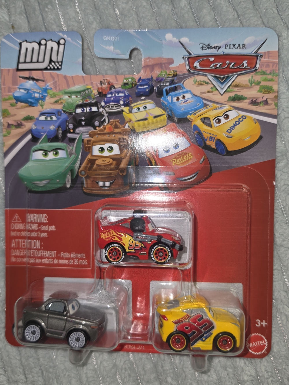 Disney Pixar Cars 3-Pack Mini Vehicles — McQueen, Cruz And Sterling
